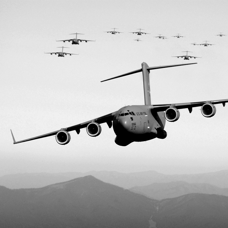 US military airborne cargo fleet